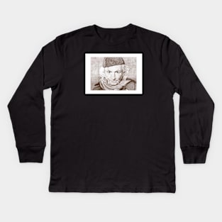 William Hartnell Kids Long Sleeve T-Shirt